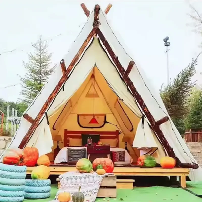 for Kawagebo Kamp KK Custom Luxury Timber Structure Hotel Campground Tent House