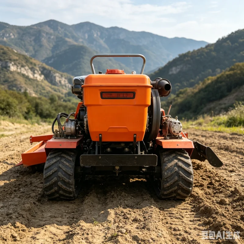 

Diesel Engine Agriculture Cultivator Rotary Tiller Adjustable Tilling Depth Paddy Field Soil Turning Tool