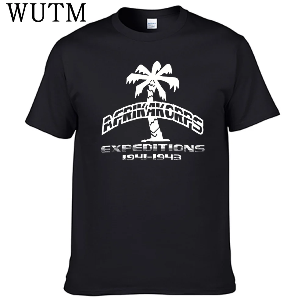 Neues Africa Corps T-Shirt aus 100 % Baumwolle für Herren