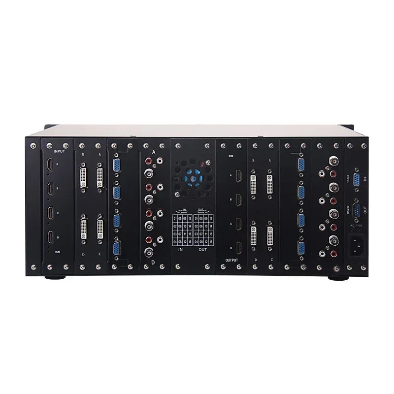 

HDMI Seamless Video Matrix 4-in 8/16/32-out 4K Digital HD Hybrid Monitoring Decoding Splicing Processor