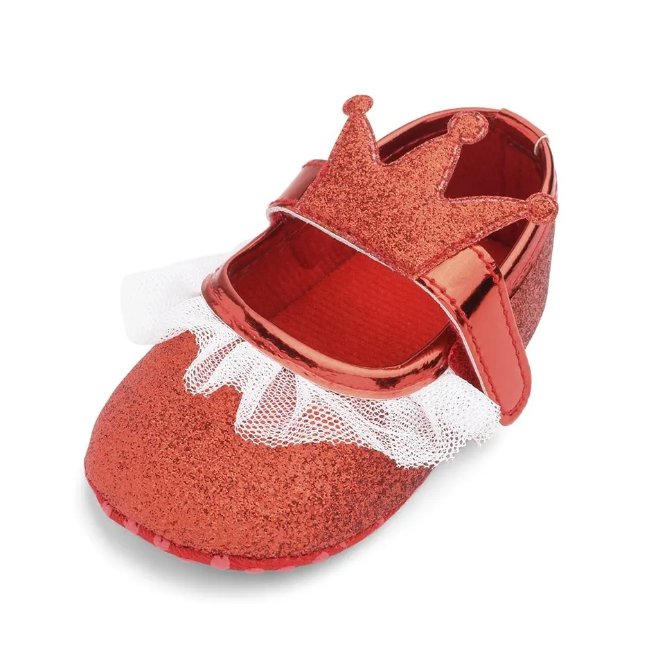 Toddler Sneakers Newborn Slip on Hook and Loop PU Leather Moccasins Baby Soft Sole Lace Spring Autumn First Walkers Kids Slipper