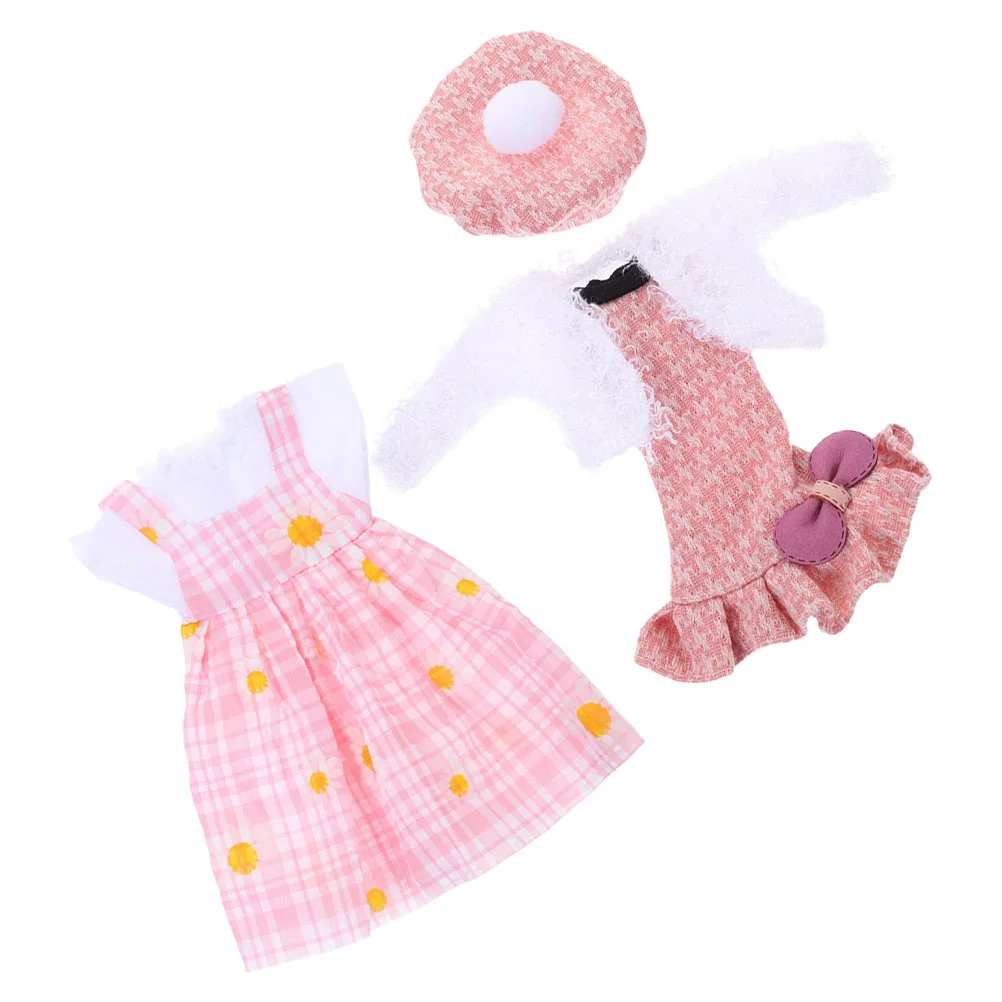 

Costume Wear Clothes Baby Dolls Skirt for Children Mermaid Mini Plush Wear-resistant