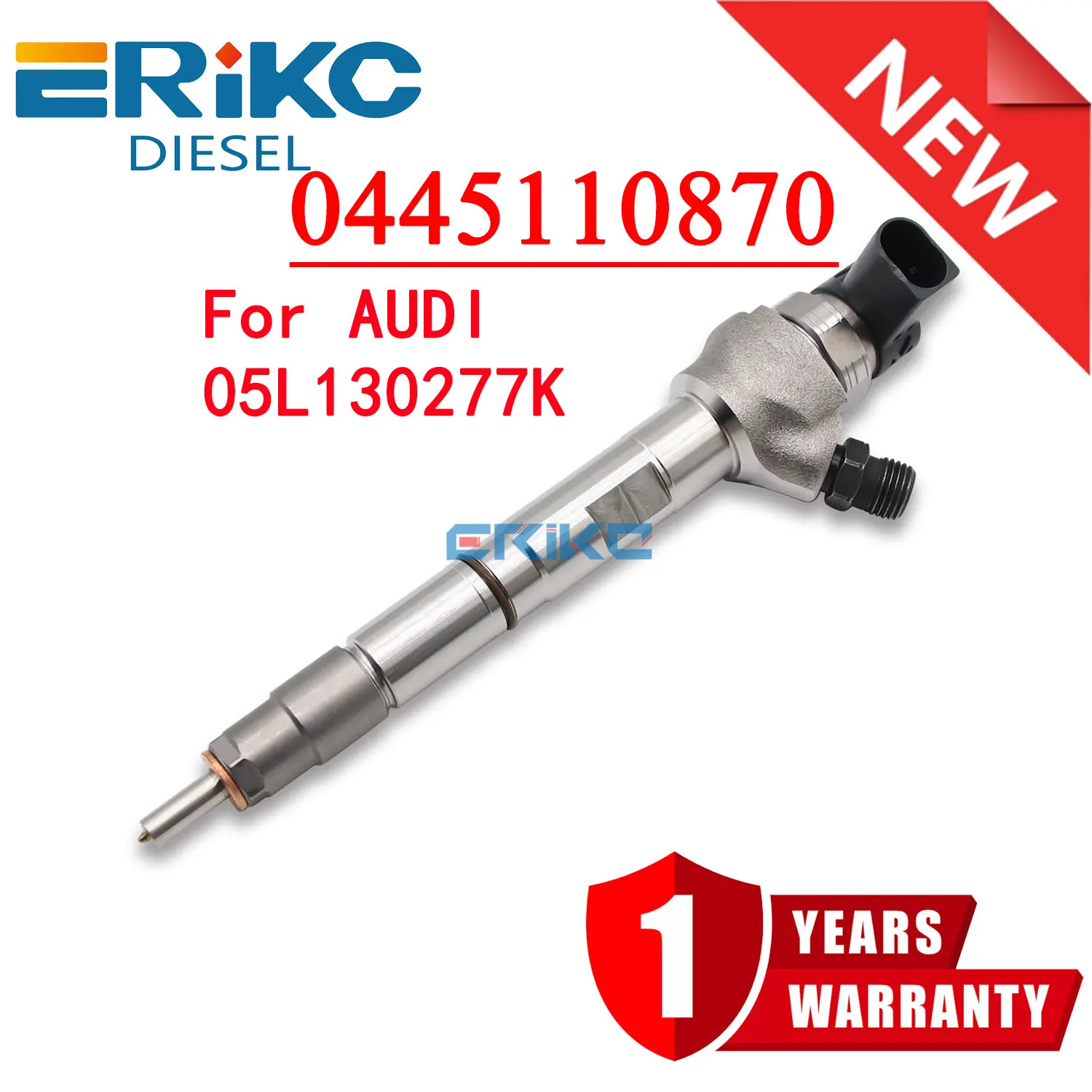 

0445110870 05L130277K Diesel Fuel Injector Nozzle Set 0 445 110 870 Common Rail Sprayer 0445 110 870 for Audi