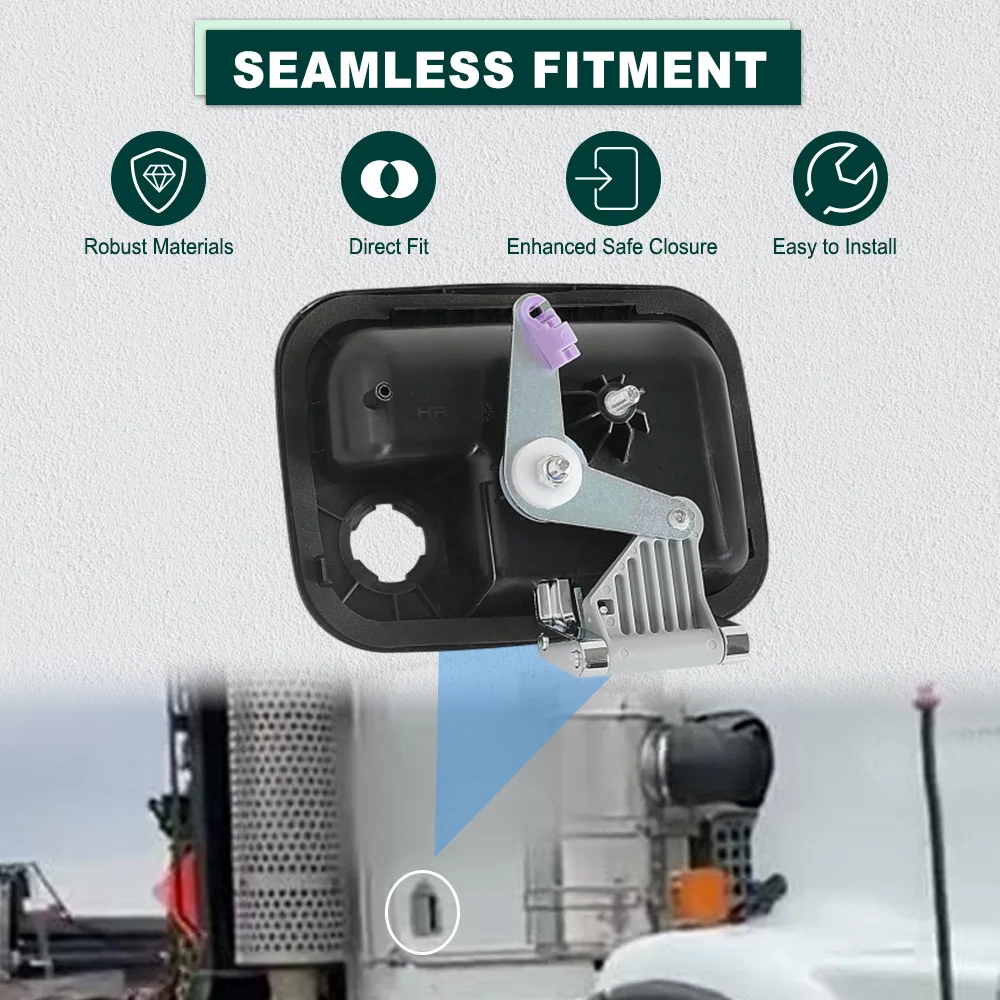 Manija Exterior de Puerta Izquierda/Derecha para Kenworth C500 T2000 T270 T300 T370 T400 T600 T660 Peterbilt 325 330 335 337