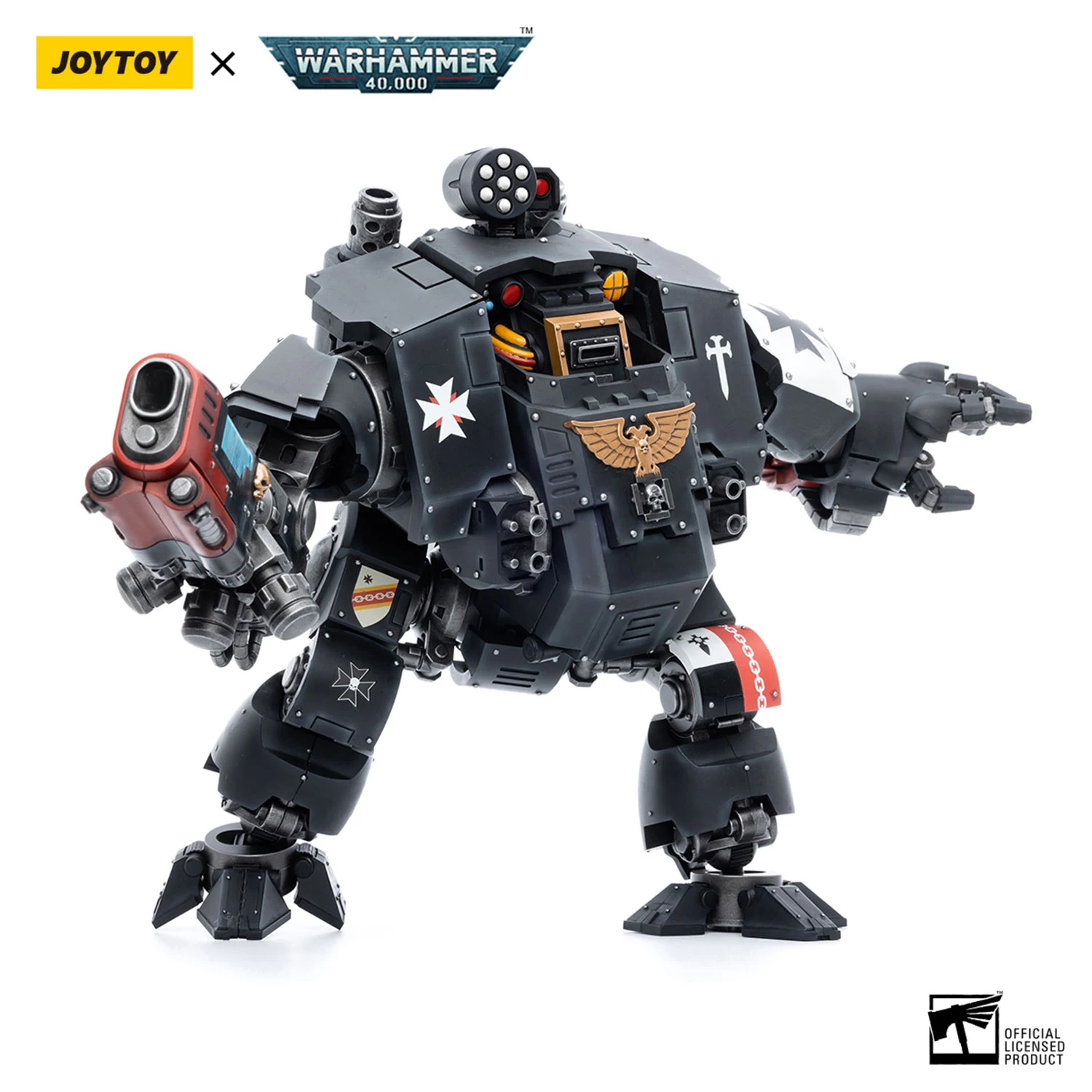 JOYTOY Warhammer 1/18 Actiefiguren Mecha Black Templars Redemptor Dreadnought