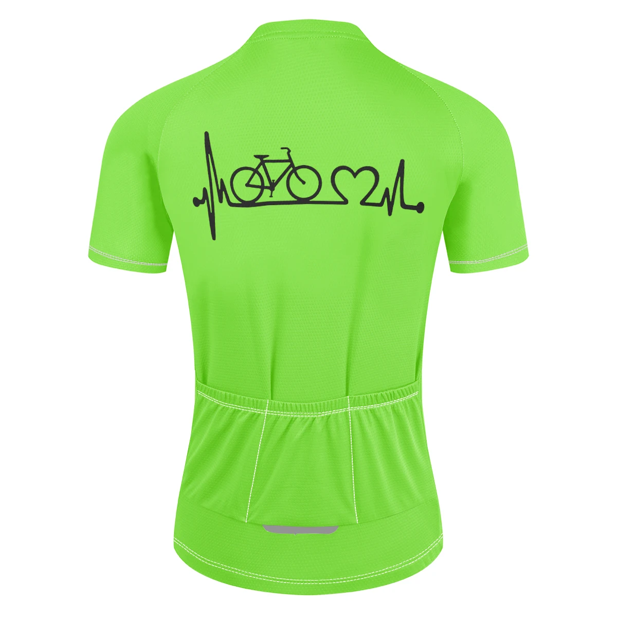 New heartbeat pattern cycling wear professional women's cycling wear mountain bike short-sleeved clothing