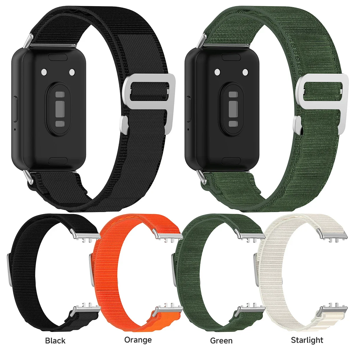 삼성 갤럭시 맞는 3 밴드 나일론 팔찌 Correa에 대한 나일론 스트랩 삼성 갤럭시 시계 맞는 3 교체 팔찌 액세서리