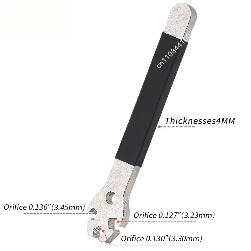 3 In 1 Bicycle Spoke Wrench 3.3/3.4/3.5mm Spoke Nipple Adjuster Tool MTB Road Bike Wheel Rim Correction Cycling Repair Accessory