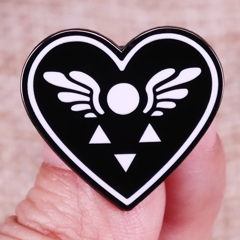 Hot Cute Pixel Game Deltarune Series Brooch Creativity Cartoon Printing Exquisite Badge Backpack/Collar Brooch Gift