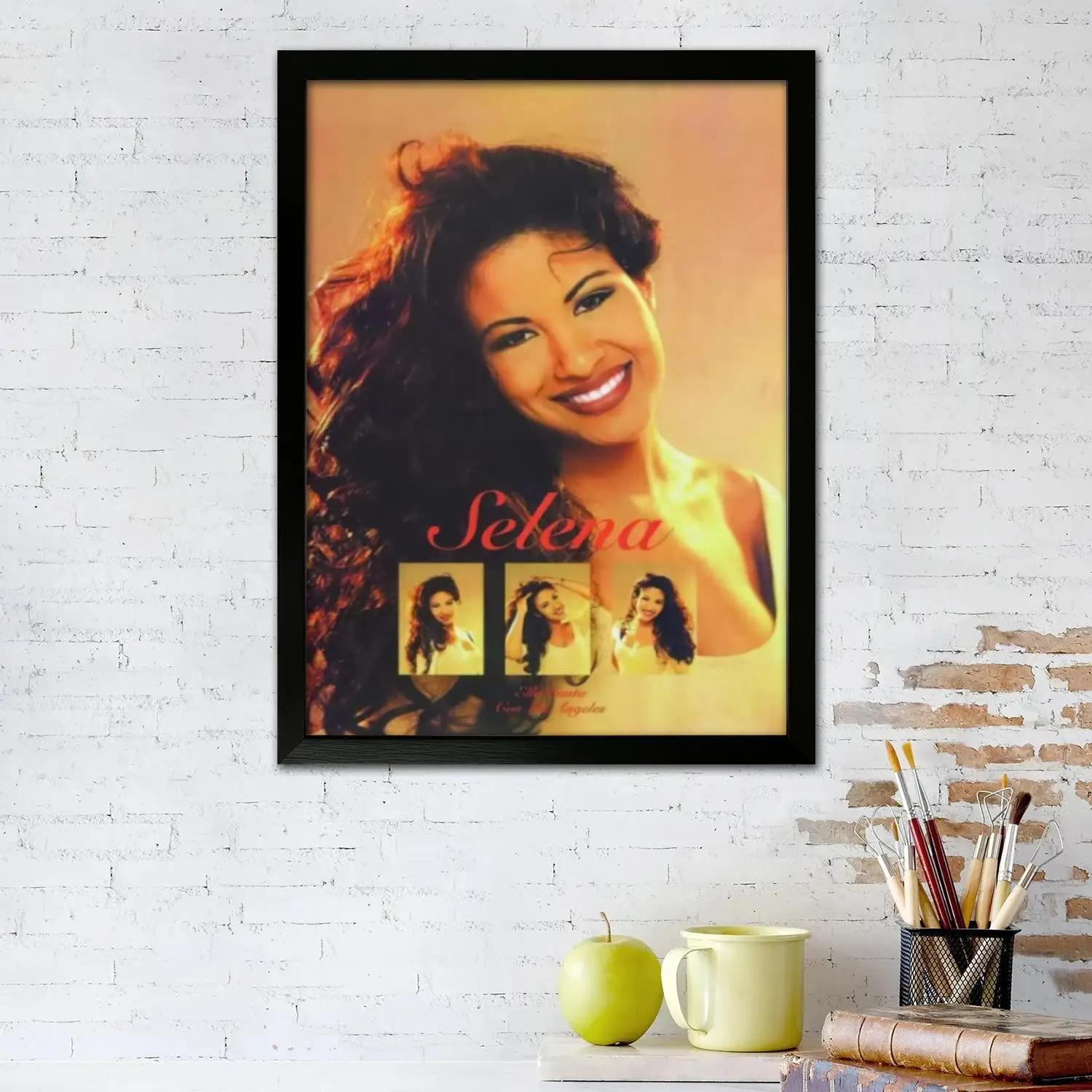 selena quintanilla Canvas Art Poster, Wall Art Picture Print, Modern Family Bedroom Decor Posters,Decorative painting