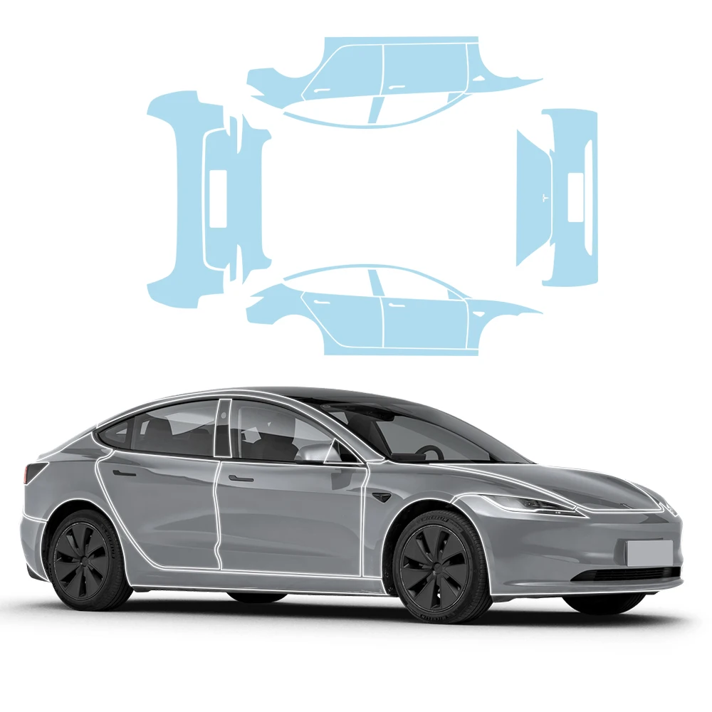 

PPF for Tesla 2025 Model 3 paint protection film TPU transparent anti-scratch kit car invisible transparent accessories