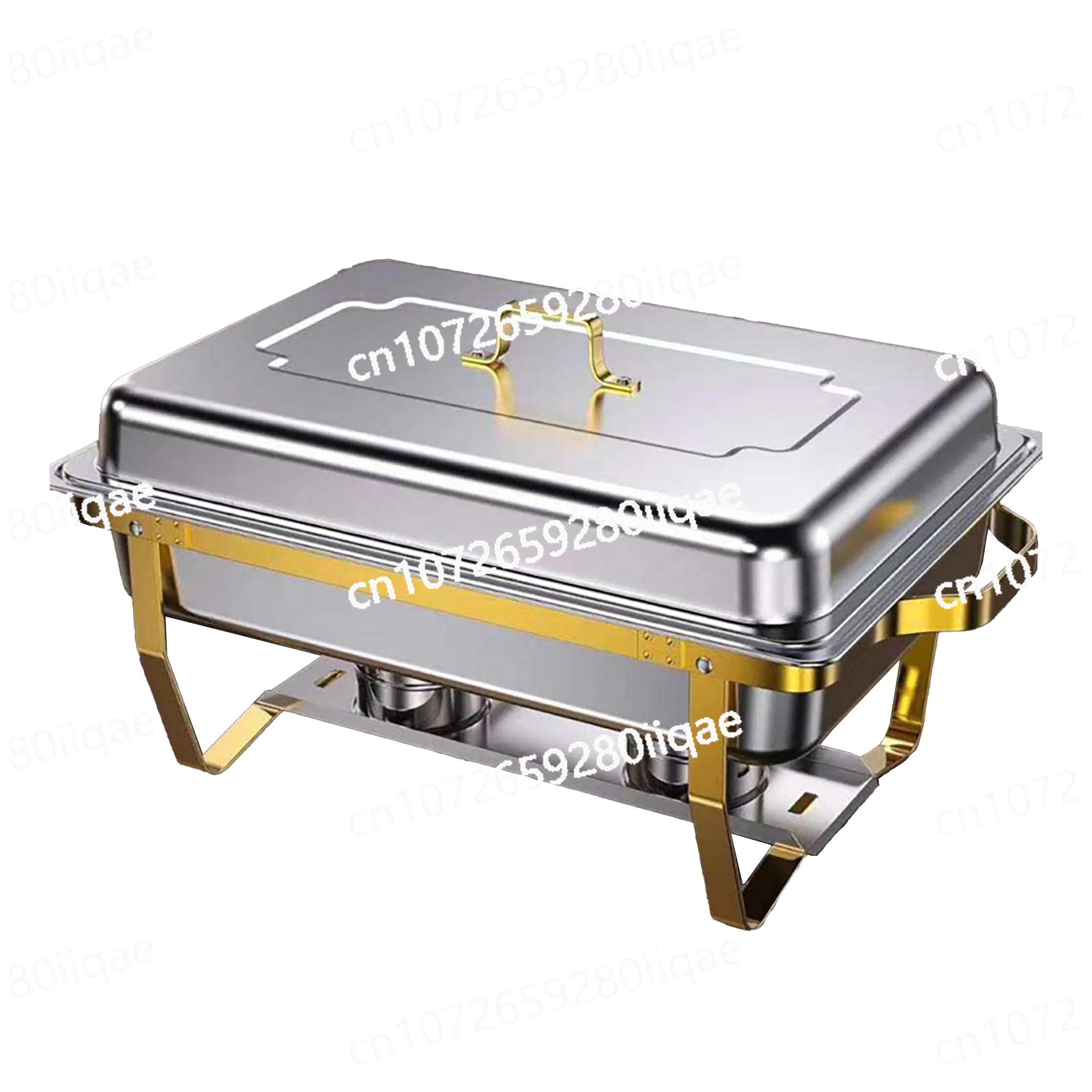 

Luxury Chafing Dish Buffet Set Stainless Steel Chafing Dishes Heating Display Food Warmer Set