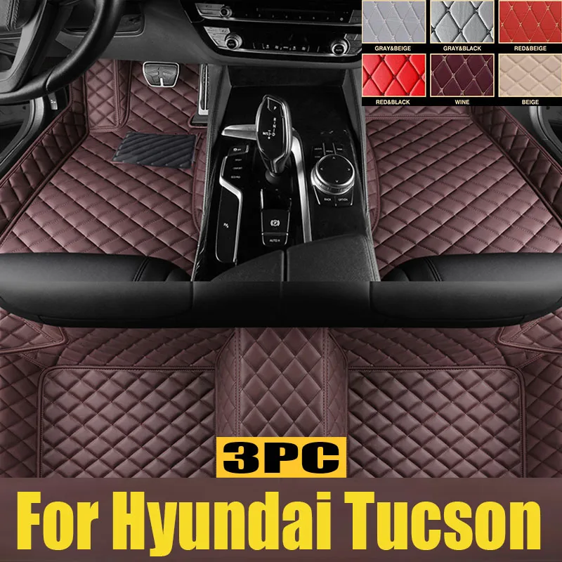 Car Floor Mats For Hyundai Tucson NX4 2024 2023 2022 2021 Auto Interiors trunk mat Foot Rugs Products Automobiles Covers Parts