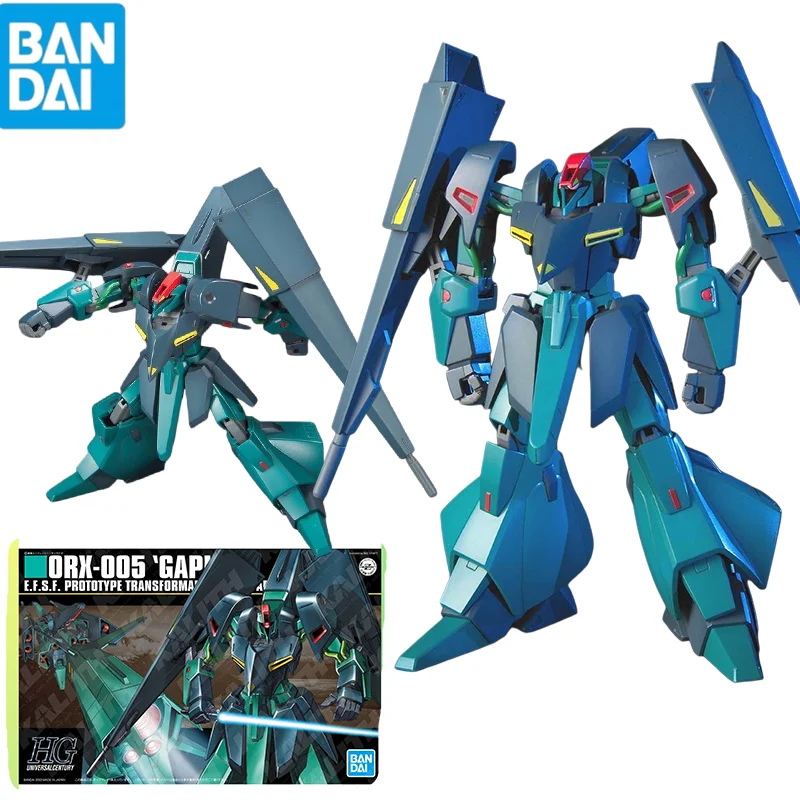 Коллекционная модель Bandai HGUC 1/144 ORX-005 Gaplant Action Figures Mobile Suit Z Gundam, аниме-фигурка для сборки, в оригинальной коробке, для демонстрации