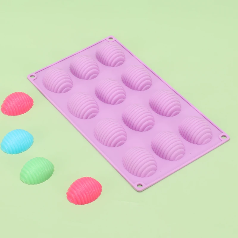 8 Cavity Fried Dough Twist Silicone Cake Molds Moldes De Silicona Bakery Accessories Silicone Molds Chocolate Mold Fondant Molds