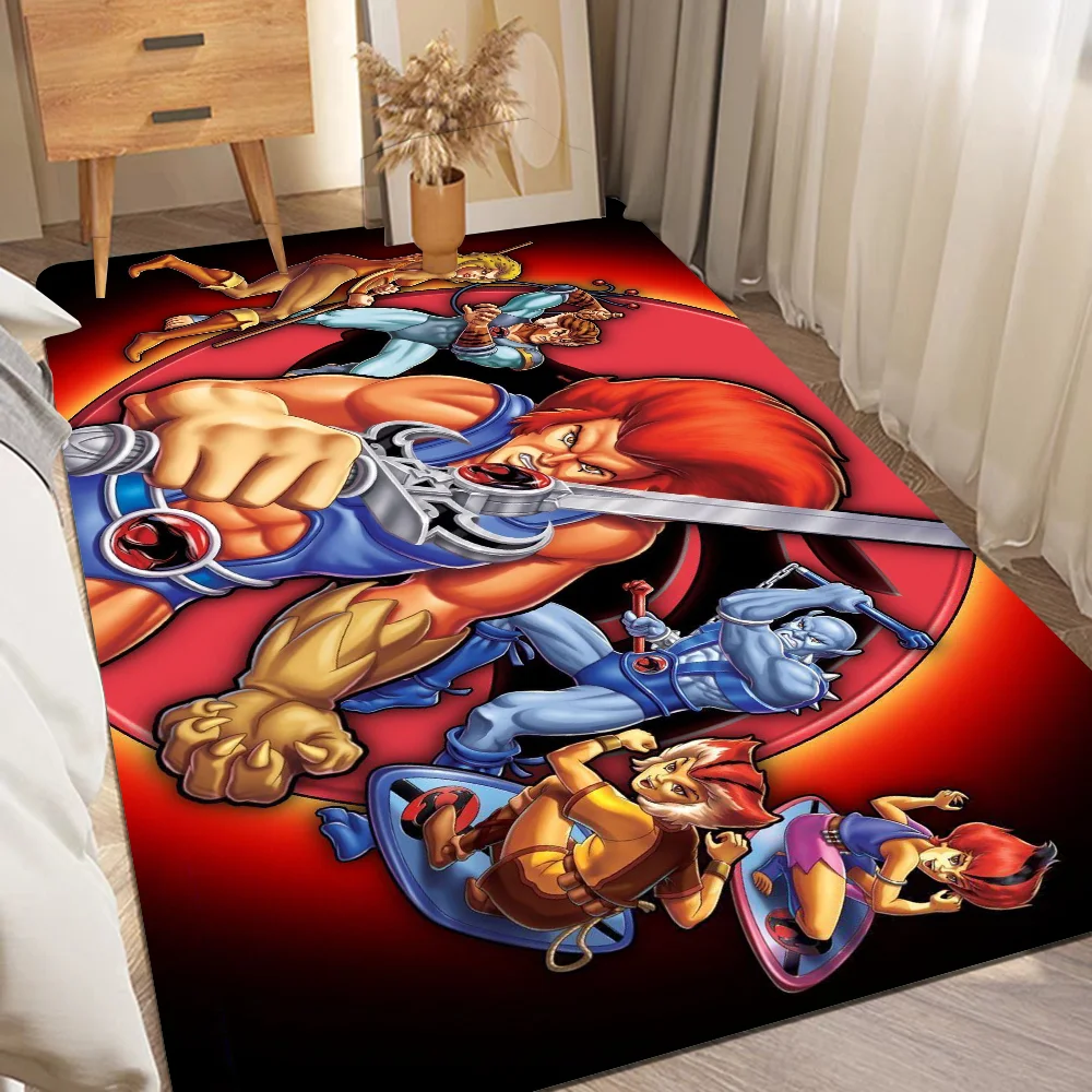 Thundercats anime Room Mats Cheaper Anti-slip Modern Living Room Balcony Printed Household Carpets