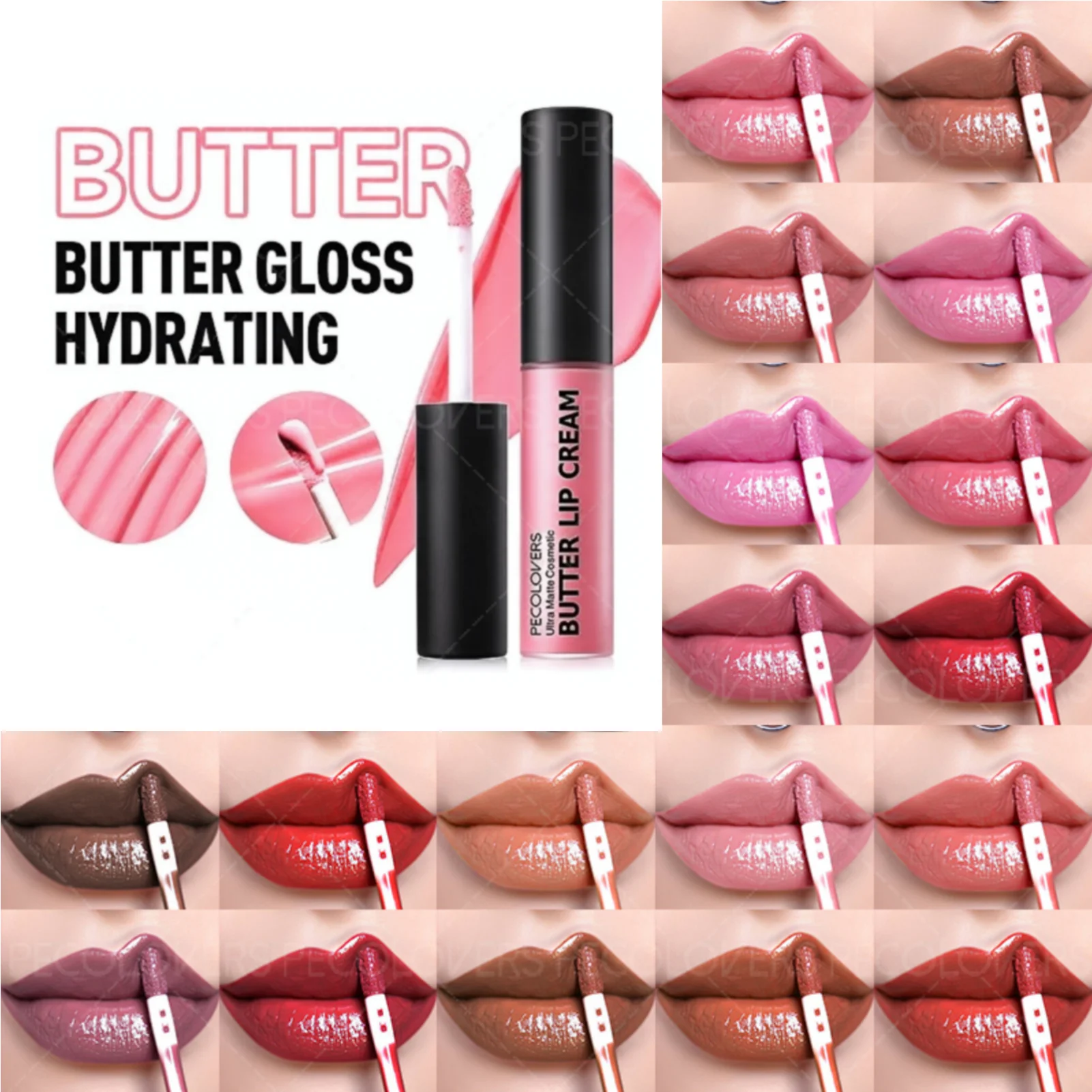 1PC Korean Lip Glos… - image