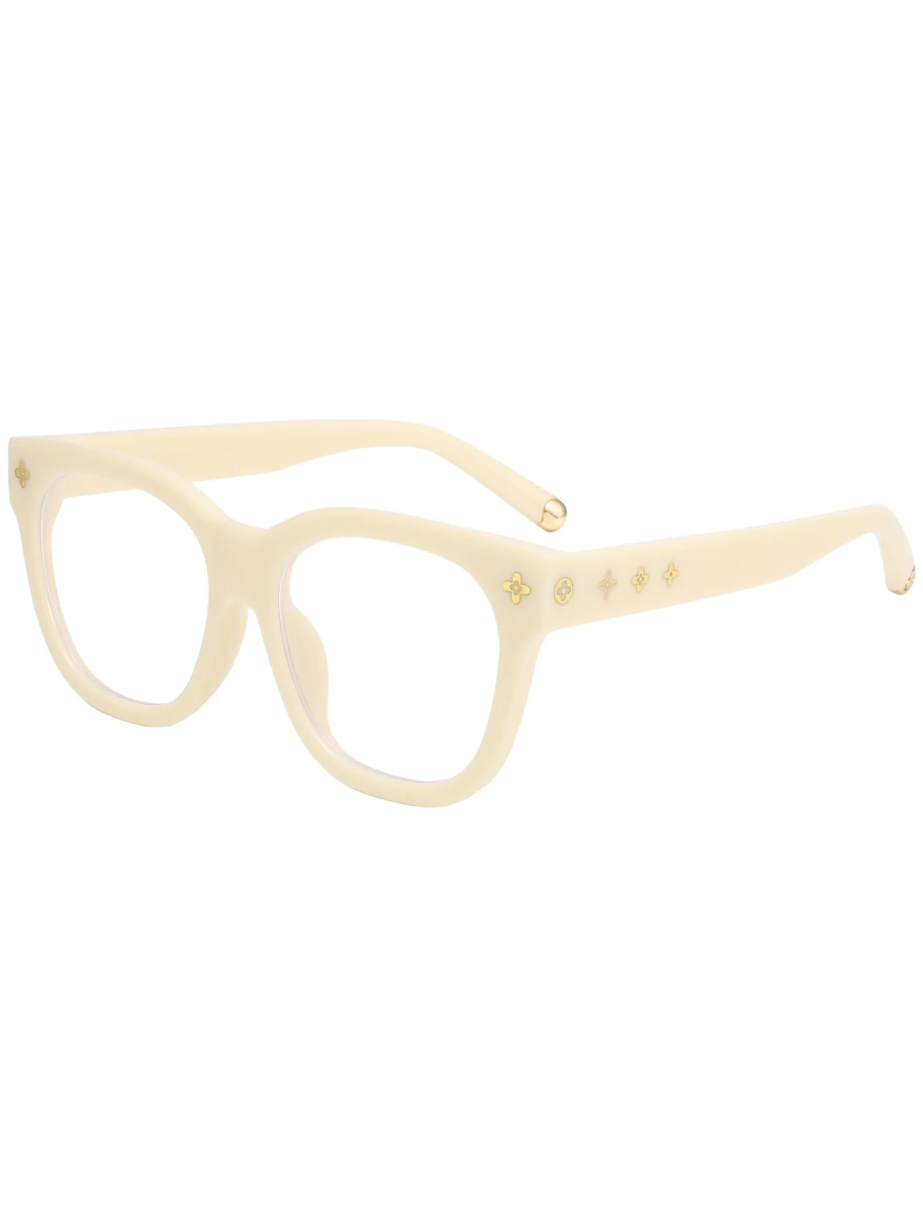 New retro box tortoise shell color glasses frame face-lifting fashion slim flat mirror blue glasses. image 5