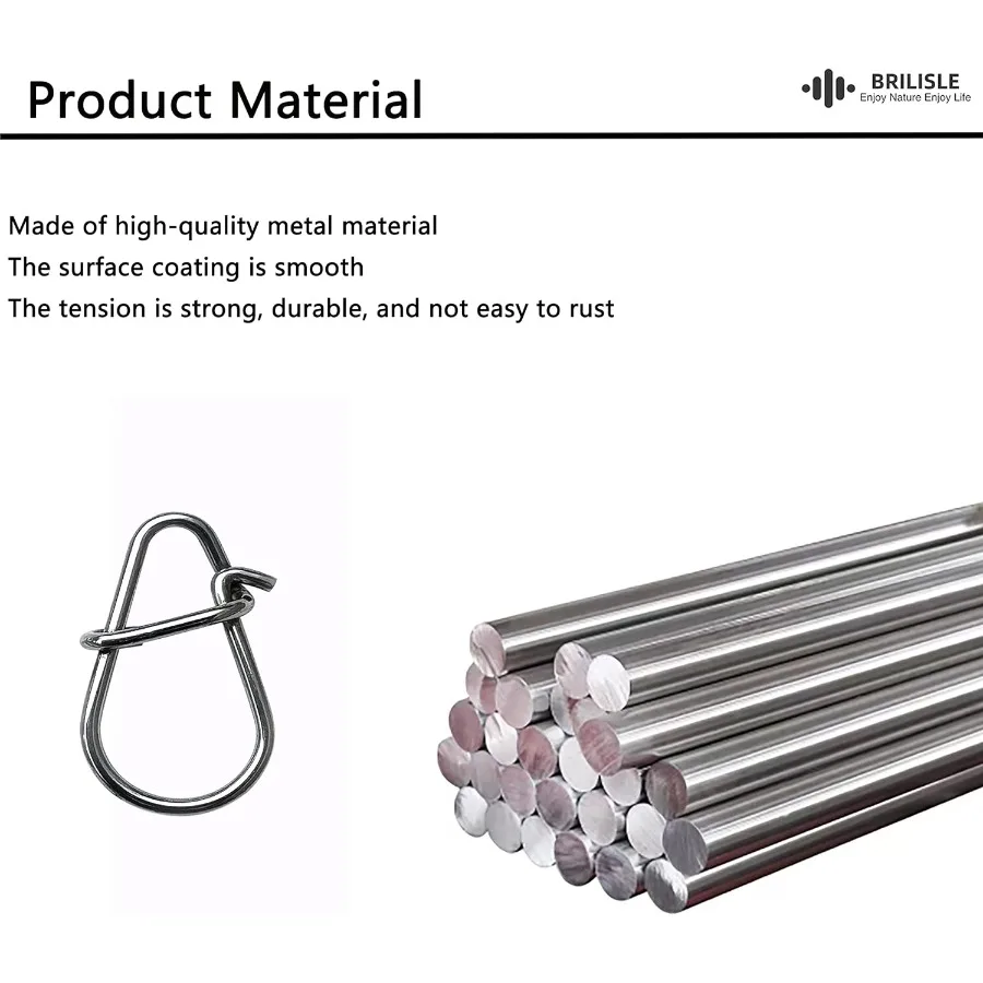 Crankbait Sps و Sp كليب ل باس السحر Duolock Sps الصيد المياه العذبة الثنائي قفل سريع Sps الفولاذ المقاوم للصدأ أعلى الشد سلسلة #2