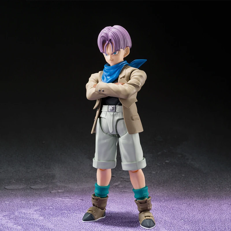 In Stock Genuine Original S.H.Figuarts Trunks-GT- DRAGON BALL Action Anime Figure Collectible Model Doll Statuette Ornament Gift