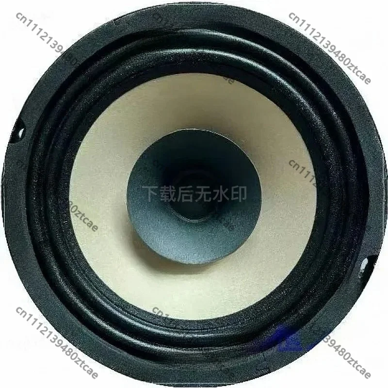 6.5 Inch Full Range Paper Cone Speaker Cloth Tweeter Cup HiFi Woofer Horn 8 Ohm 120W