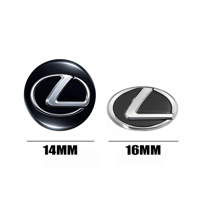 سيارة مفتاح بعيد شعار ملصق مفاتيح الألومنيوم الديكور ملصق مائي لكزس F SPORT ES RX NX LS UX LM LX GX LC RZ IS CT GS RC HS SC