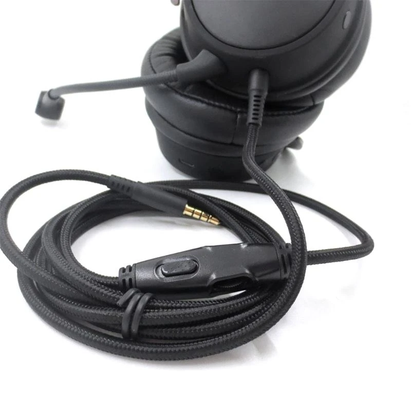 U13B Headset Extension Cord Aux-Cable for HyperX Cloud Gaming Headset Replacement Cable Reliable-Performance Quality