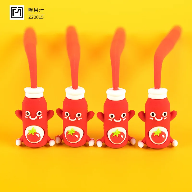 

48 шт., милая креативная маленькая свежая нейтральная ручка Oh Juice, 0,5 мм, черные студенческие принадлежности, офисный подарок