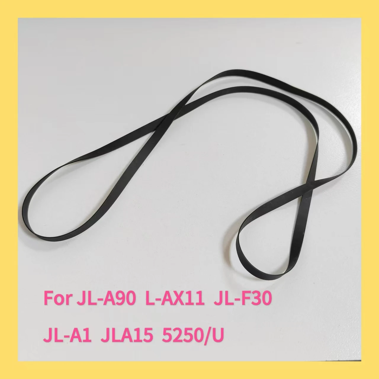 A Belt For JVC  JL-A90  L-AX11  JL-F30  JL-A1  JLA15 5250/U  Turntable Black Belt Replacement