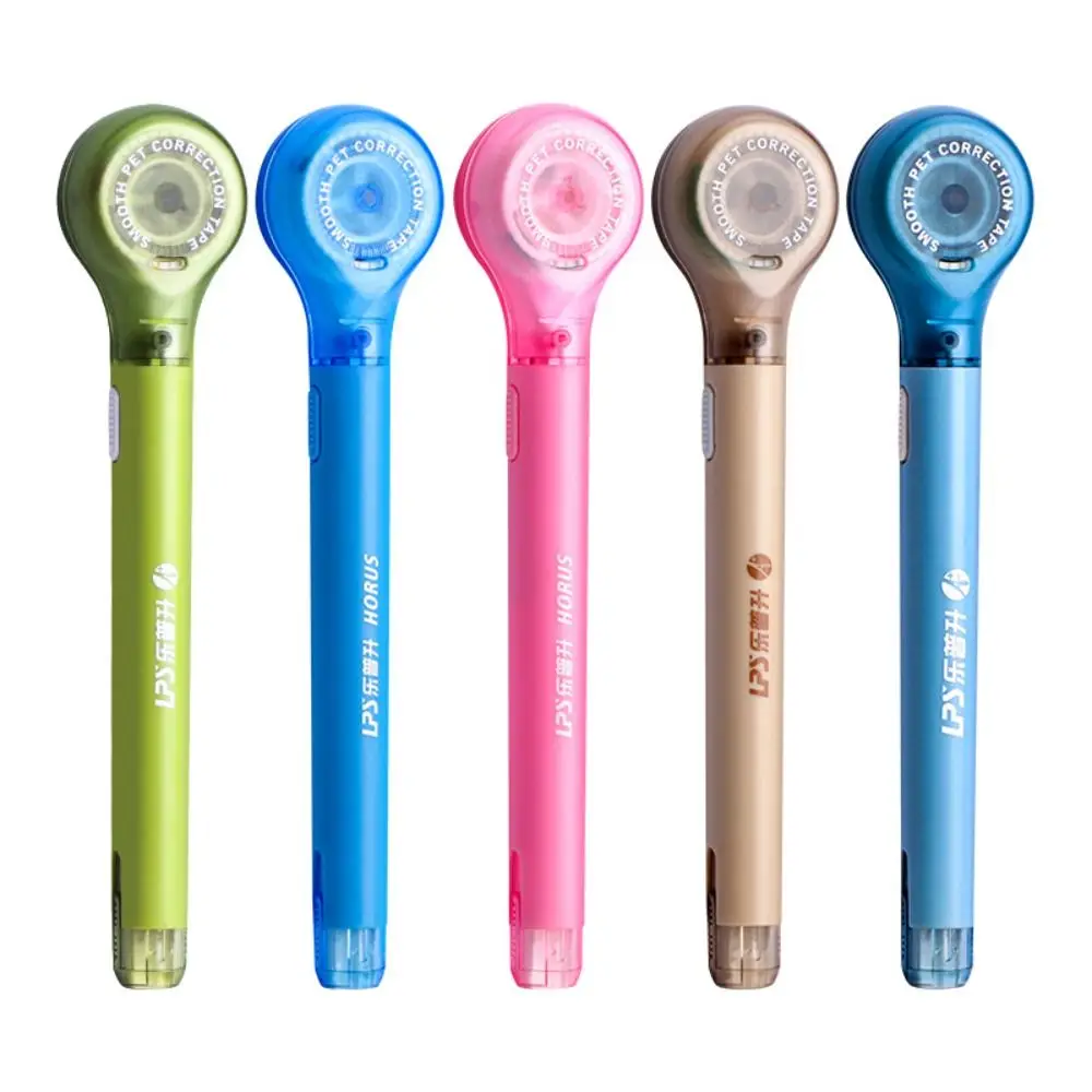 Creative Design 6m Modification Corrector Tape Pen Shape Large Capacity White Out Correction Tape Replaceable Core