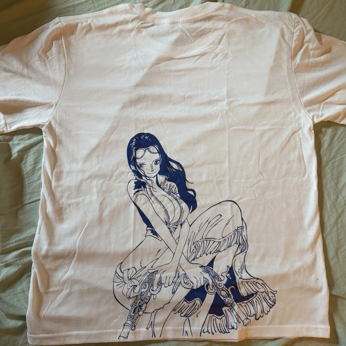 One Piece Nico Robin Anime Graphic T Shirt Men Women Cotton Short Sleeve Tops 2026 Summer Print Streetwear Casual Y2k Tops