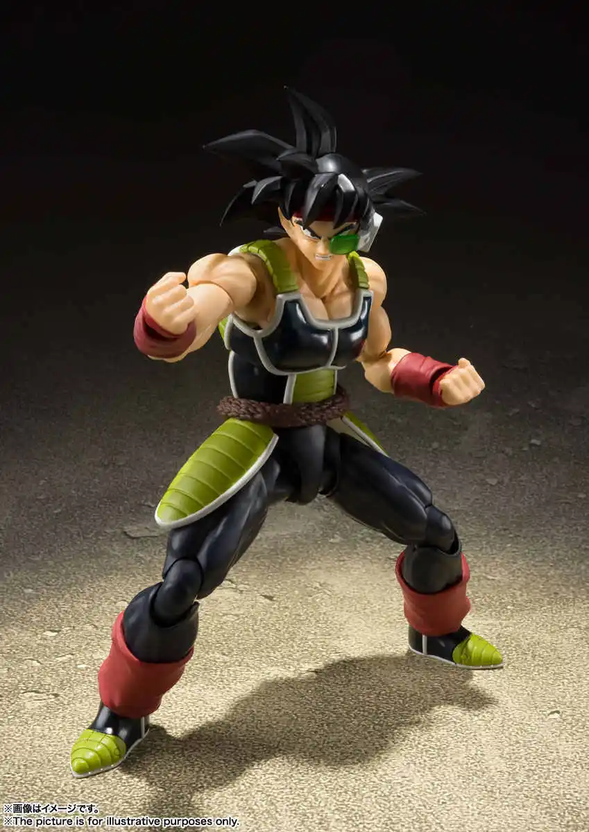 En Stock 100% Original Bandai Shf SH Figuarts Dragon Ball Bardock bardana figura modelo colección juguete para regalo
