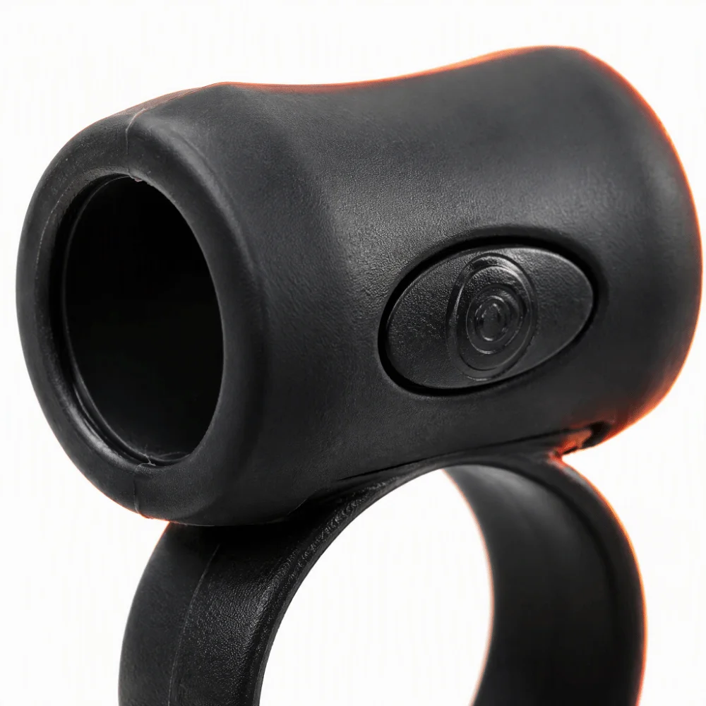 2PCS 5# Size Drumstick Control Clip Finger Ring Design Silicone Auxiliary Drumsticks Grips Black Anti Slip Drumstick Grip