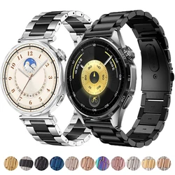 Strap For Huawei Watch GT6 GT5 GT4 46mm 41mm Stainless Steel Band Metal Bracelet For Huawei GT 6 Pro 5 4 3 2 2E Sports Watchband