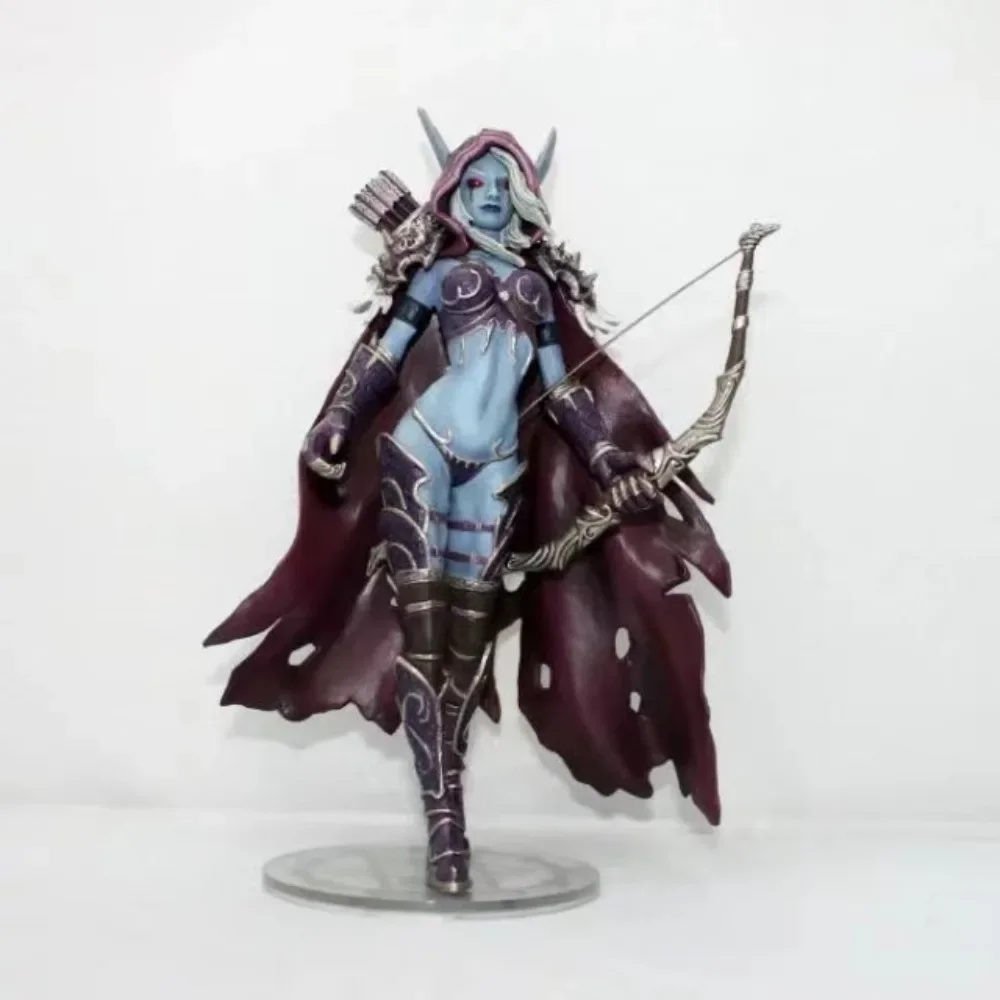 In Stock World of Warcraft Sylvanas 7-inch Game Figure Queen of The Undead Model Ornaments Action Figures Toys Collection Gifts