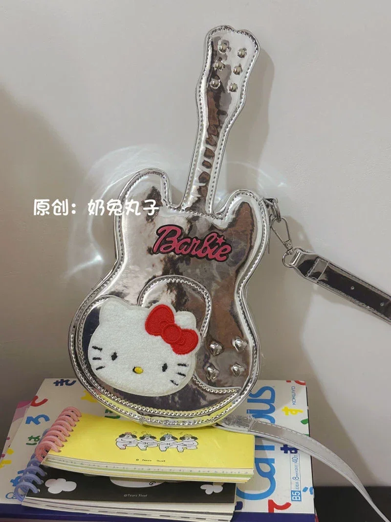 Hello Kitty Sanrio Mobile Phone Bag Crossbody Girl Cartoon Shoulder Bag, Shopping Bag, Mini Cute Coin Purse