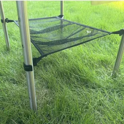 Camping IGT Table 2/3/4 Unit Lower Mesh Pocket Lightweight Storage Rack Expand IGT Table Storage Space Cool Camping Equipment