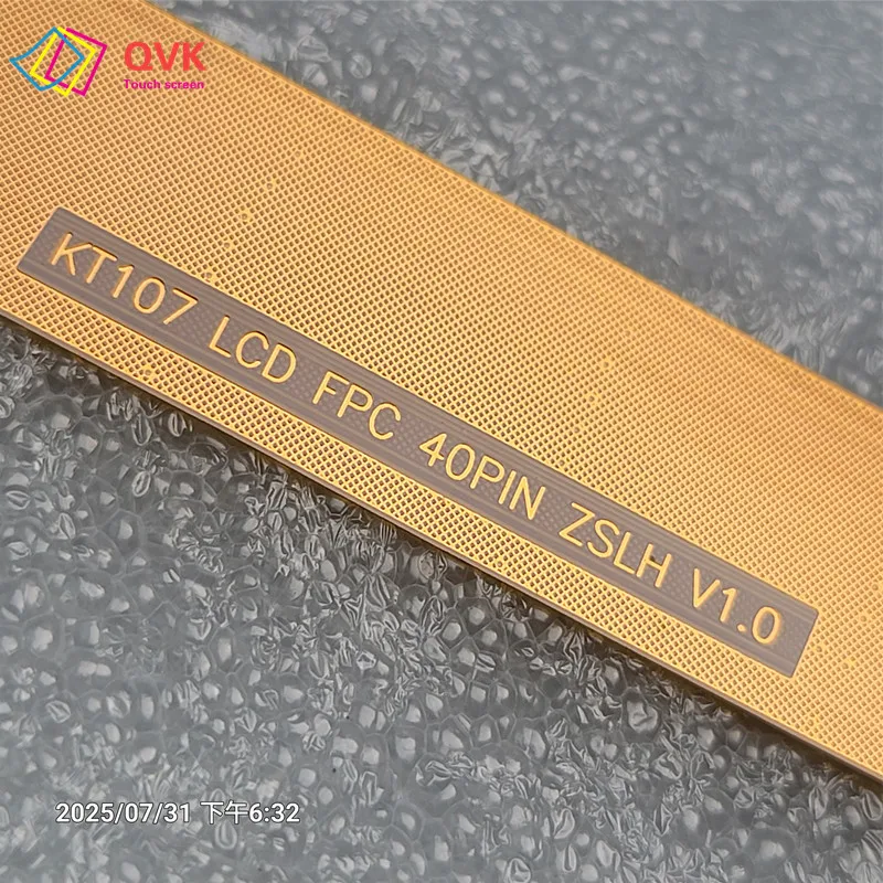 

ЖК-кабель для KT107 LCD FPC 40PIN ZSLH V1.0 10,1-дюймовая панель дисплея подключается гибкой лентой для материнской платы
