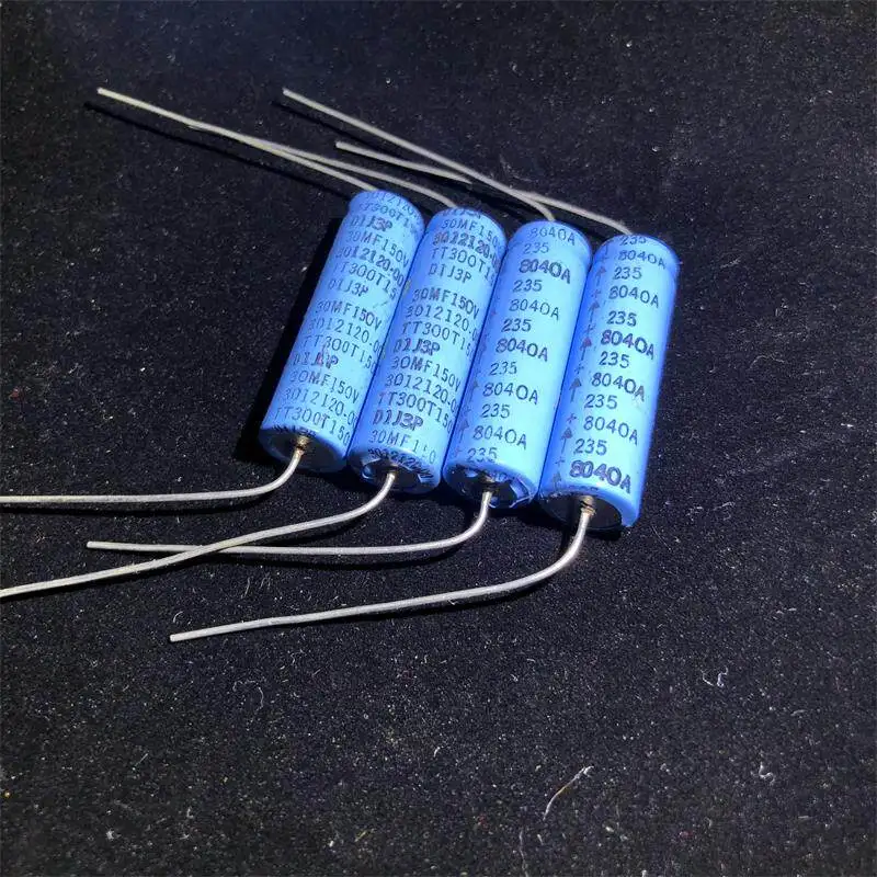 New for D1J3P Series 30UF 150V US Cathode Electrolytic Capacitor,Hi-Fi Grade  30pcs