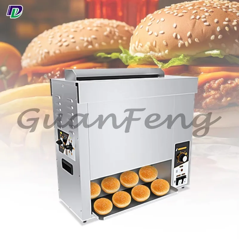 Professional vertical electric burger bread toaster