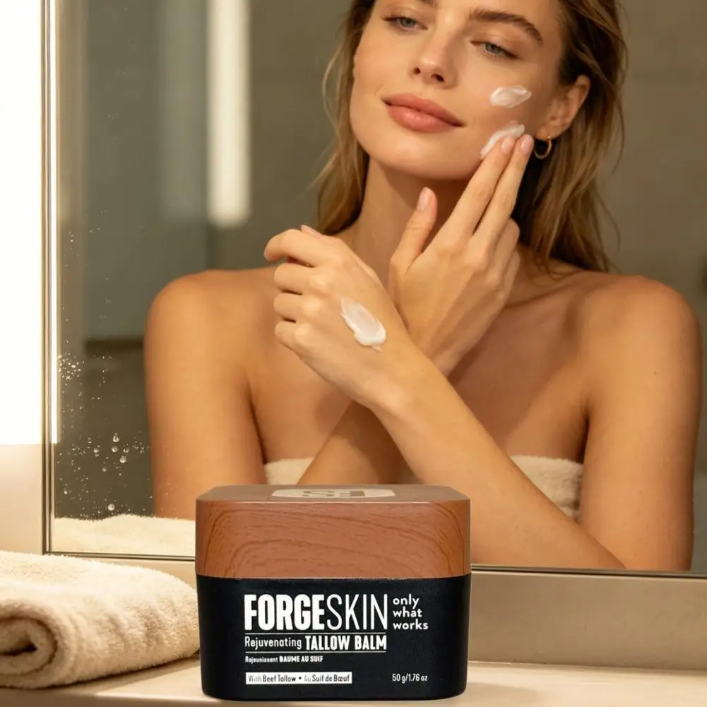 Men's Beef Tallow Body Cream Deep Moisturizing Anti Wrinkle Nourishing Firming Dry Skin Repair Daily Body Care Beauty Product