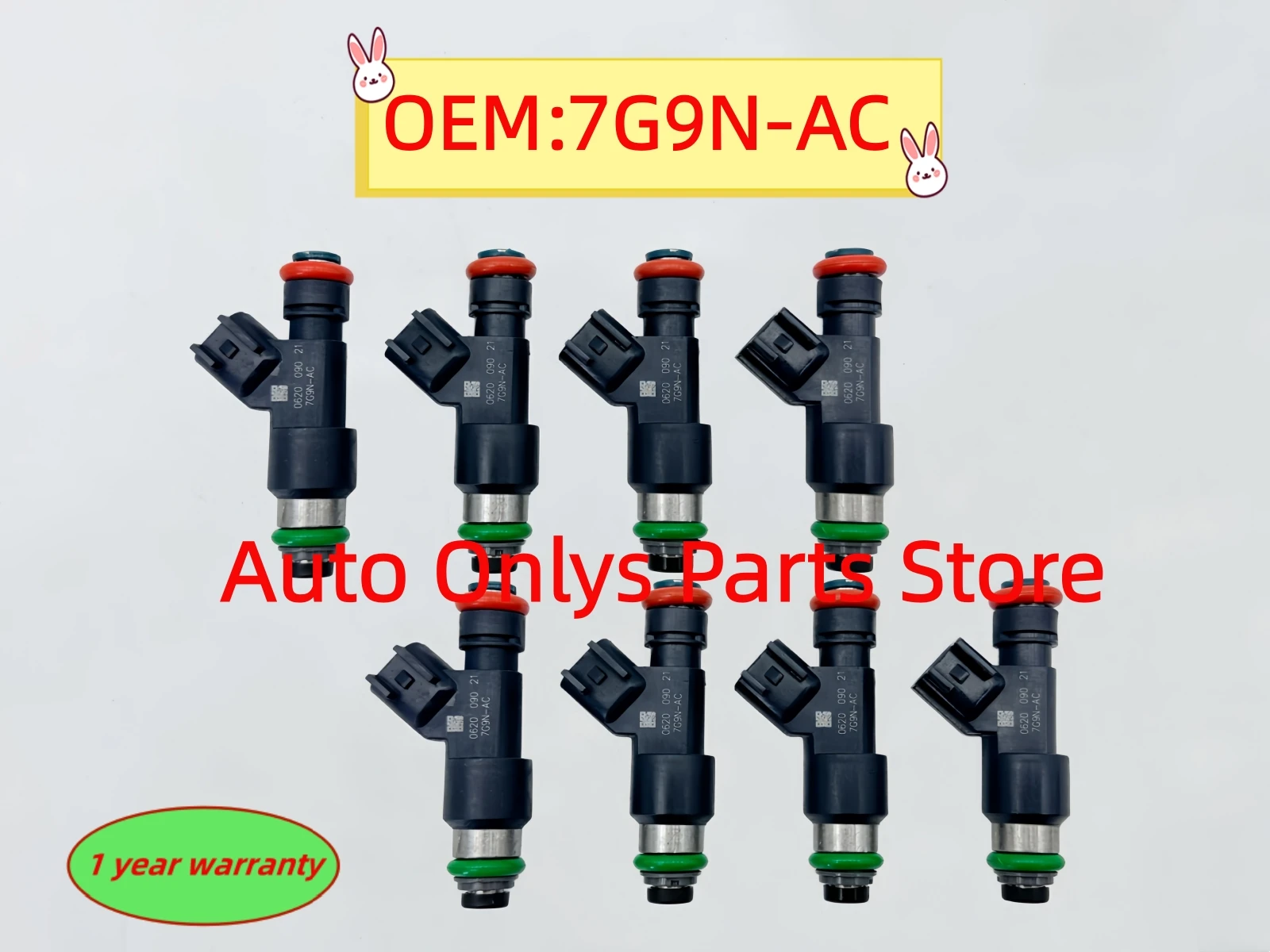 

8pcs 7G9N-AC 062009021 Fuel Injector Nozzle For Land Rover Freelander 2 Motor 3.2 V6 Gasolina 06 Volvo XC60 S60 S80 V60 V70