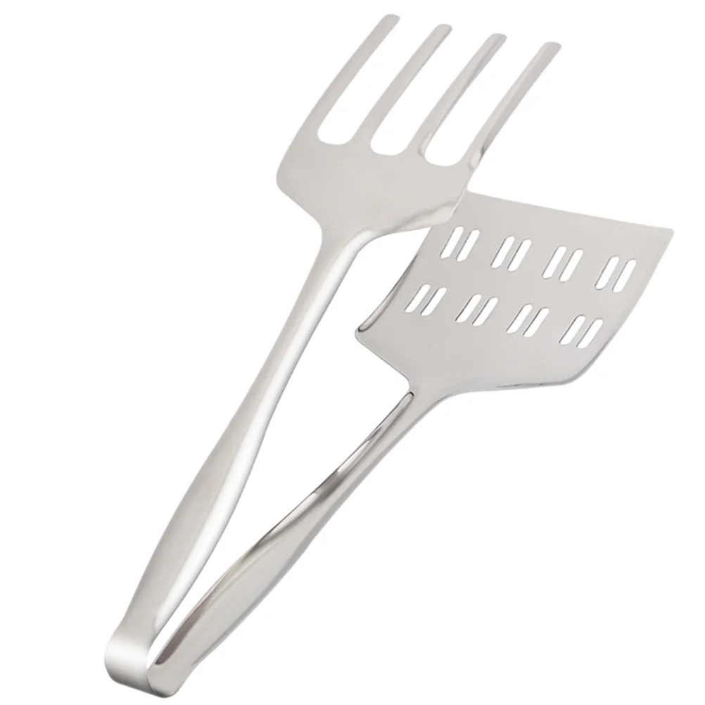 

Hollow Fish Spatula Creative Kitchenware Rustproof Pancake Clamp Exquisite Steak Clip Multipurpose Cooking Accessory