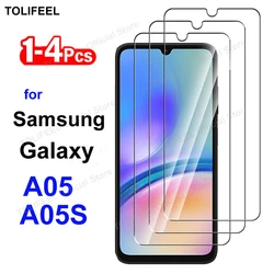 Tempered Glass For Samsung Galaxy A05 A05S Screen Protector Film HD Crystal 9H Protective Transparent Phone Glass