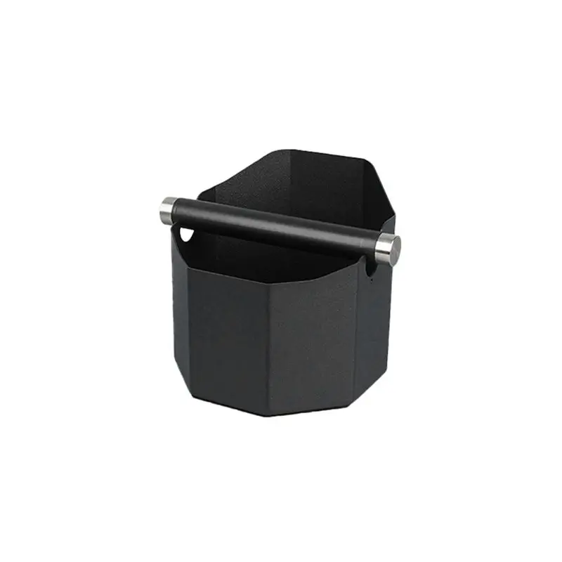 Espresso Tapping Box Square Coffee Grounds Box Small Coffee Grounds Container Coffee Maker For Home/Office-AT36
