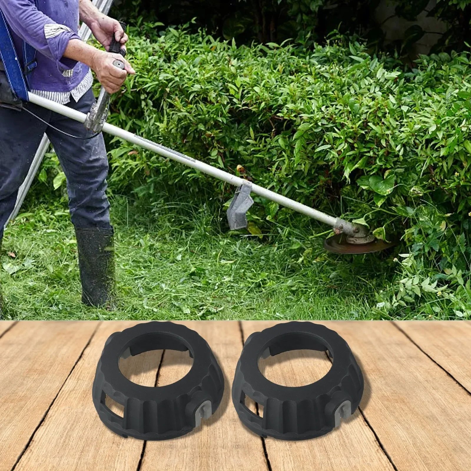 

Efficient Trimming Accessory Kit Includes Protective Head Guard and Extra Sleeves Tailored for Specific Brush Cutter Models