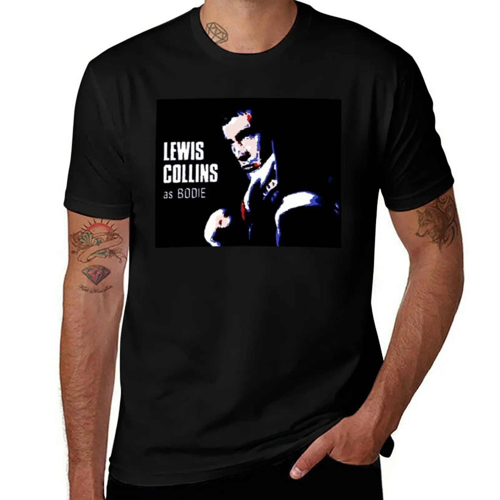 Bodie - The Professionals - Pop Art T-Shirt Tough Fabric Work Tee T-Shirt