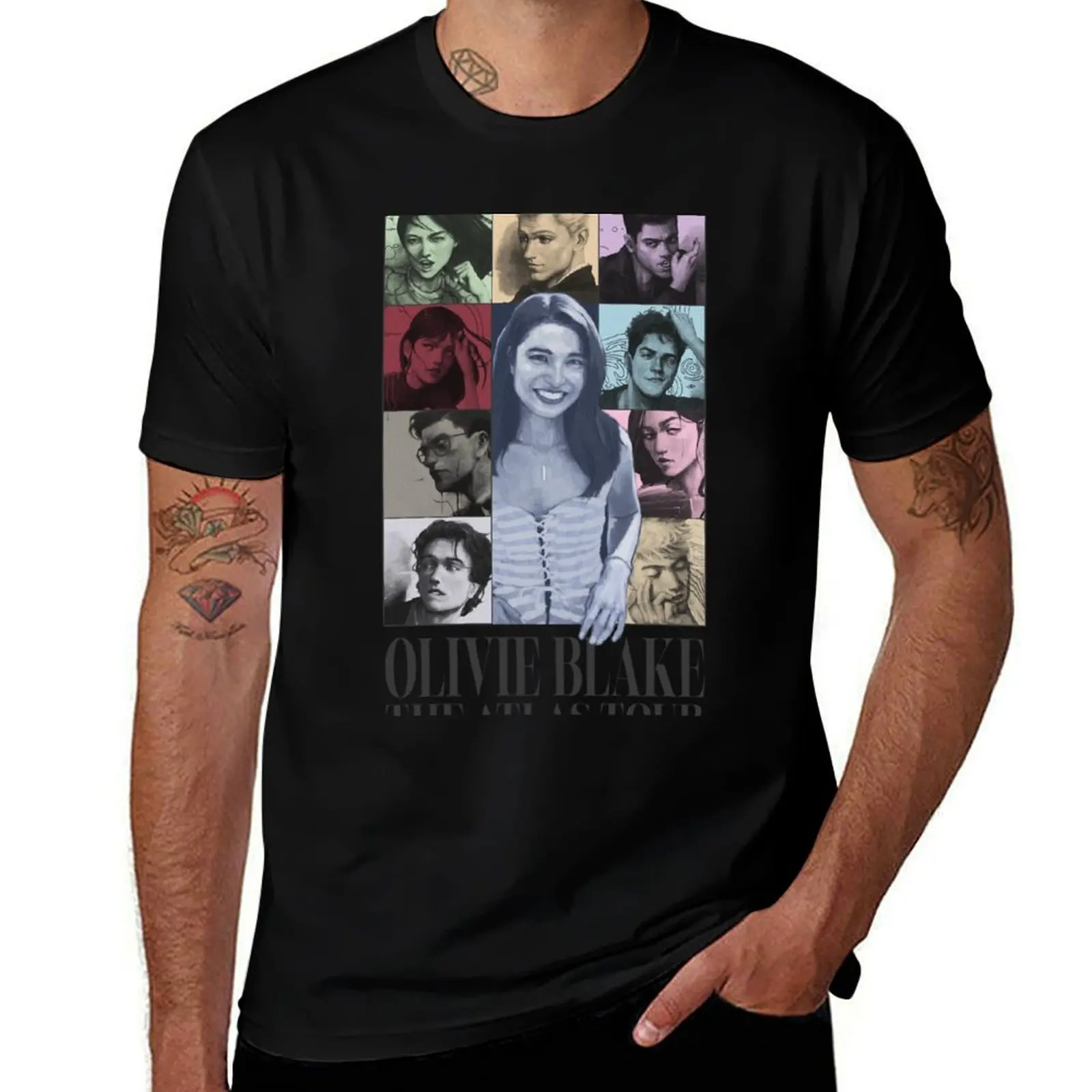 Olivie Blake - The Atlas Tour T-Shirt Breathable Basic Cotton T-Shirt