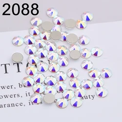1 Factory Pack 1440 Piece 2058 XILION 2088 XIRIUS Rose No Hotfix Flat Back for Nail Art Original Crystals from Austria