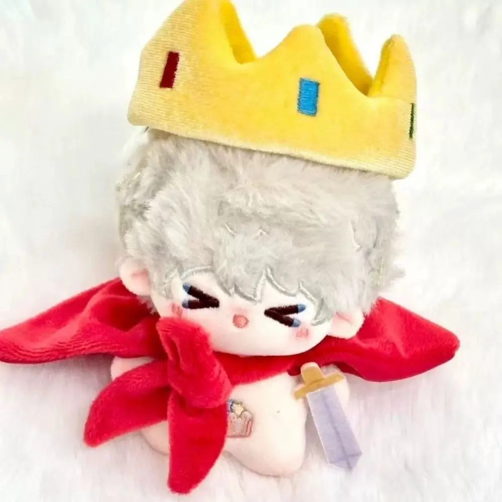 Photo Props King Style Cotton Clothes Replacement Outfits Role Playing Crown Cloak Cartoon Dress Up 10cm Clothes